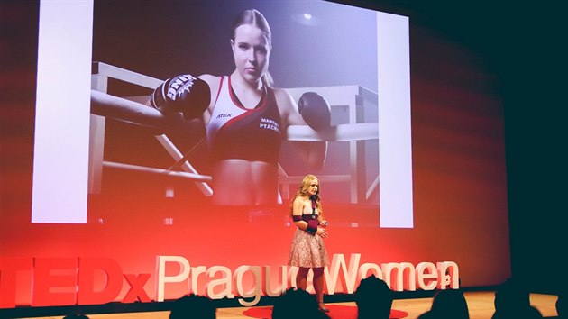 Martina Ptkov na leton Tedx Prague Woman konferenci