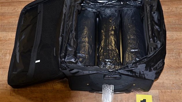 V zavazadle pětačtyřicetiletého cizince, který přiletěl na pražské letiště z Dubaje, nalezli celníci několik kilogramů heroinu.