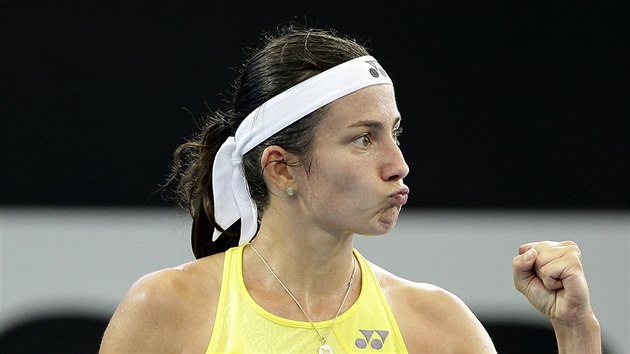 Anastasija Sevastov na turnaji v Brisbane.