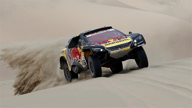 Sbastien Loeb na trati Rallye Dakar 2019.