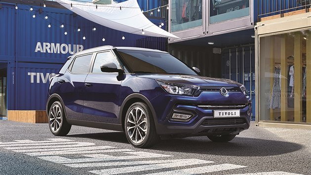 Jihokorejsk mstsk crossover SsangYong Tivoli