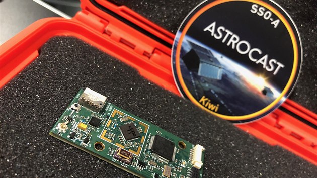 Komunikan modul Astrocast o velikosti kreditn karty