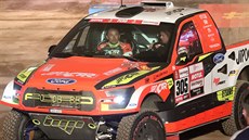 Posádka Martin Prokop - Jan Tománek na Rallye Dakar.