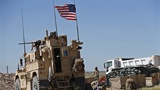Americké jednotky v Sýrii (4. bezna 2018)