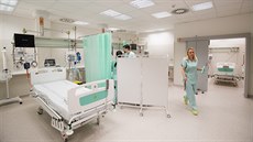 Nemocnice Na Bulovce má nové oddlení urgentního píjmu. (4.1.2019)