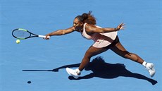 Serena Williamsová v utkání Hopman Cupu