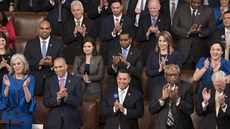 Členové nové Sněmovny reprezentantů USA (3. 1. 2019)