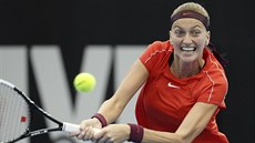 Petra Kvitová elí na turnaji v Brisbane estonské sokyni Anett Kontaveitové.