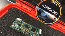 Komunikaní modul Astrocast o velikosti kreditní karty