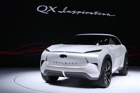 Koncept Infiniti QX Inspiration na autosalonu v Detroitu