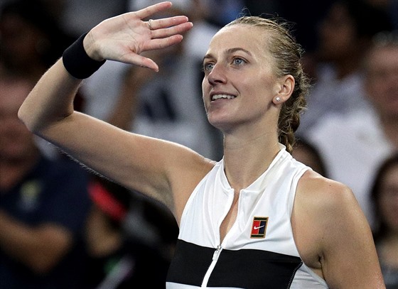 PO SEDMI LETECH. Petra Kvitová si opt zahraje osmifinále Australian Open.