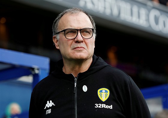 Argentinský trenér fotbalist Leedsu Marcelo Bielsa.