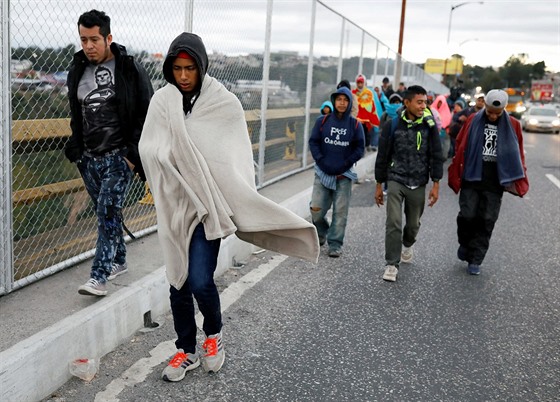 Migranti míící do USA (17. ledna 2019)