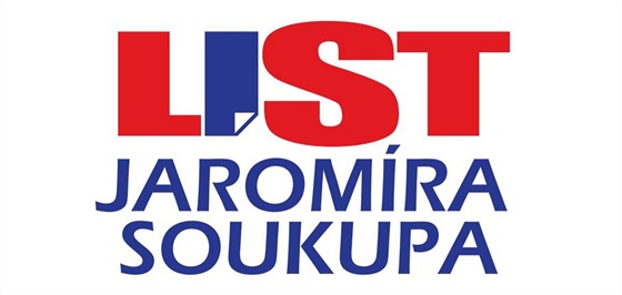 Logo nové strany List Jaromíra Soukupa
