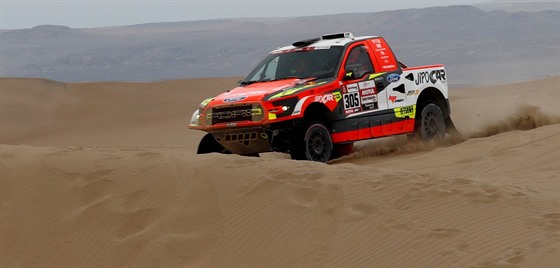 Martin Prokop v 8. etap Rallye Dakar.