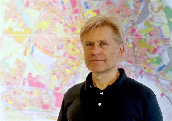 Hlavní mstský architekt Michal Sedláek.