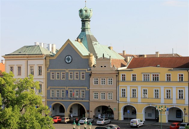 Gotický dm Kalich, nyní sídlo litomické radnice