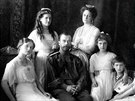 Carská rodina Romanovc v Livadijském paláci na Krymu (1913)