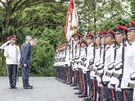 Premiér Andrej Babi zahájil svou týdenní pracovní cestu po Asii v Singapuru,...