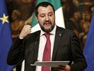 Zástupce premiéra Itálie a ministr vnitra Matteo Salvini