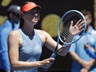 Ruská tenistka Maria arapovová slaví hladký postup do druhého kola Australian...