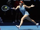 Maria arapovová bhem prvního kola Australian Open.