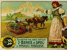 Dobov reklamn pohlednice z roku 1910.