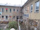 Souasn stav budovy Kliniky v Jeseniov ulici na Praze 3 (10.1.2019)