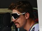 Peter Sagan po vítzství ve tetí etap na Tour Down Under