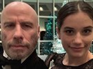 John Travolta a jeho dcera Ella (6. ledna 2019)