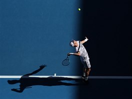 esk tenista Tom Berdych pi podn na Australian Open.