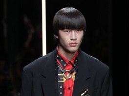 Versace show, Runway, Fall Winter 2019, Milan Fashion Week Men's, Italy