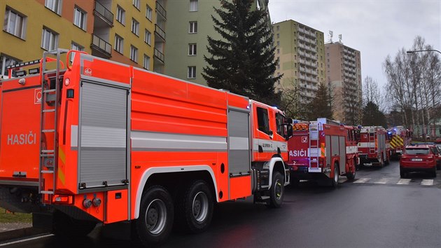 Por bytu v Sokolov. (17. 1. 2019)