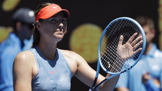 Rusk tenistka Maria arapovov slav hladk postup do druhho kola Australian Open.