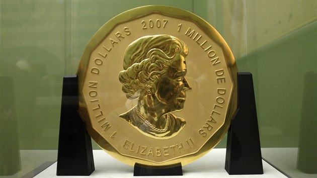 Nejvt zlat mince na svt, na n byla vyobrazena britsk krlovna Albta II.