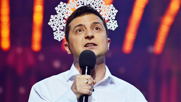 Ukrajinsk herec Vladimir Zelensky