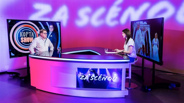 V�clav Kopta v kulturn�m magaz�nu Za sc�nou
