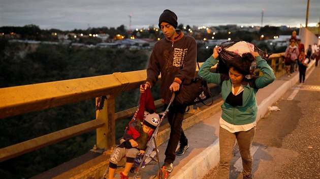 Migranti mířící do USA (17. ledna 2019)