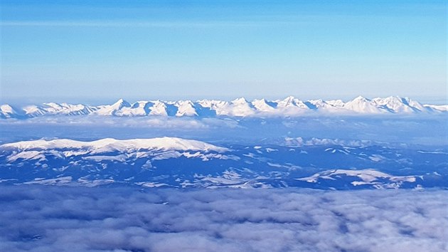 V ptek 11. ledna se nad Tatrou ani neblskalo ani nezahmlo.