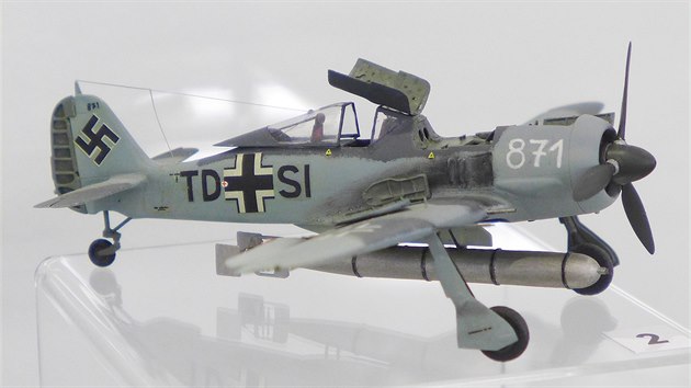 Výstava modelů letadel a válečných strojů v jihlavském Muzeu Vysočiny.