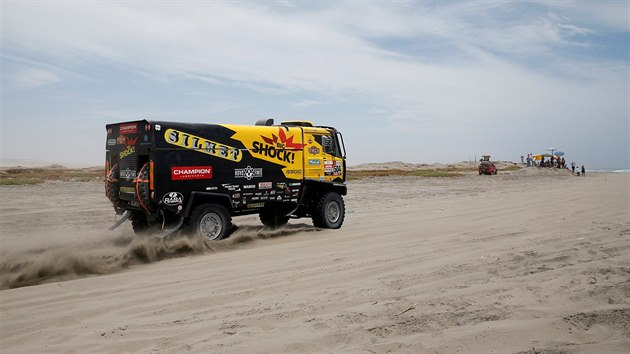 Martin Macík ve třetí etapě Dakaru