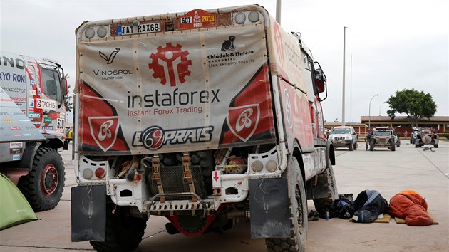 Ale Loprais a jeho posdka dospv ped ptou etapou Dakaru.