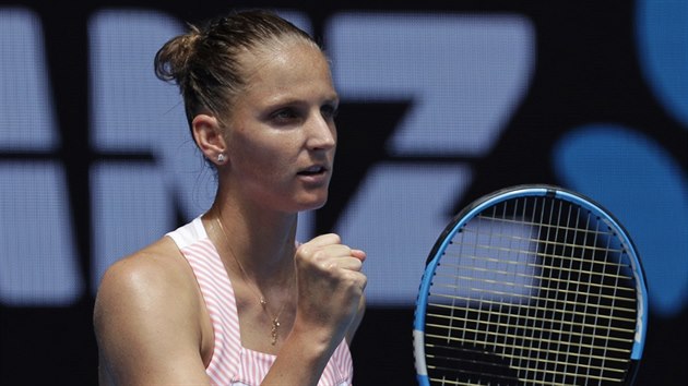 POSEDM Karolna Plkov slav svou sedmou vhru nad ekou za sebou, tentokrt favorizovan tenistka porazila Karolnu Muchovou.