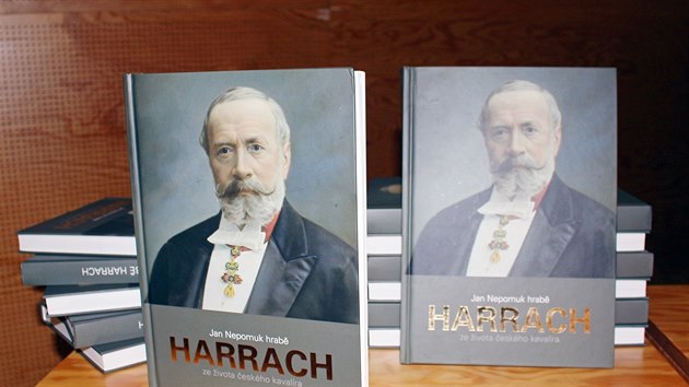 Historik Jan Lu�tinec p�edstavil knihu Jan Nepomuk hrab� Harrach � ze �ivota �esk�ho kaval�ra.