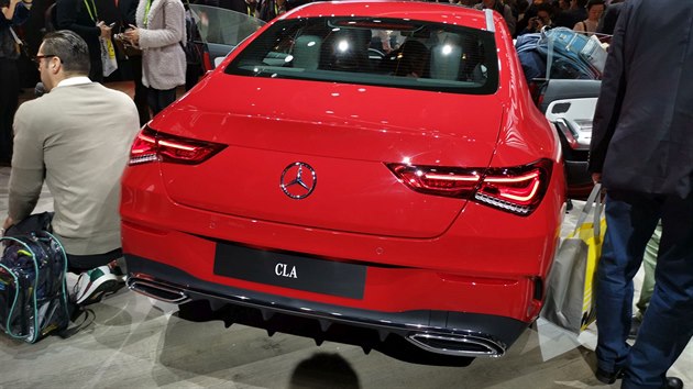 Mercedes CLA Coup na veletrhu CES v Las Vegas