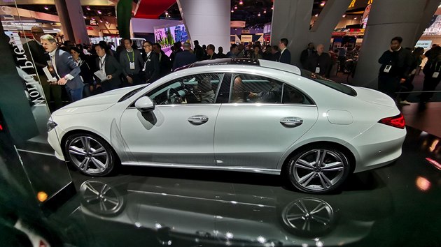 Mercedes CLA Coup na veletrhu CES v Las Vegas