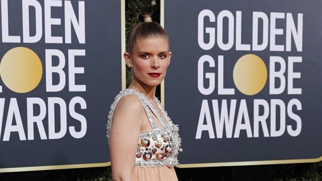 Kate Mara na Zlatch glbech (Beverly Hills, 6. ledna 2019)