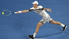 Tenista Tomá Berdych ve 3. kole Australian Open.
