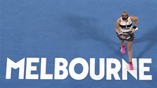 Petra Kvitová ve tetím kole Australian Open.