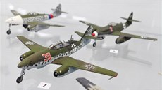 Výstava model letadel a válených stroj v jihlavském Muzeu Vysoiny.